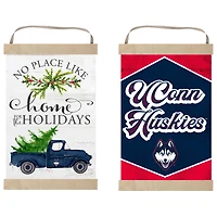 UConn Huskies 12" x 20" Reversible Banner Sign