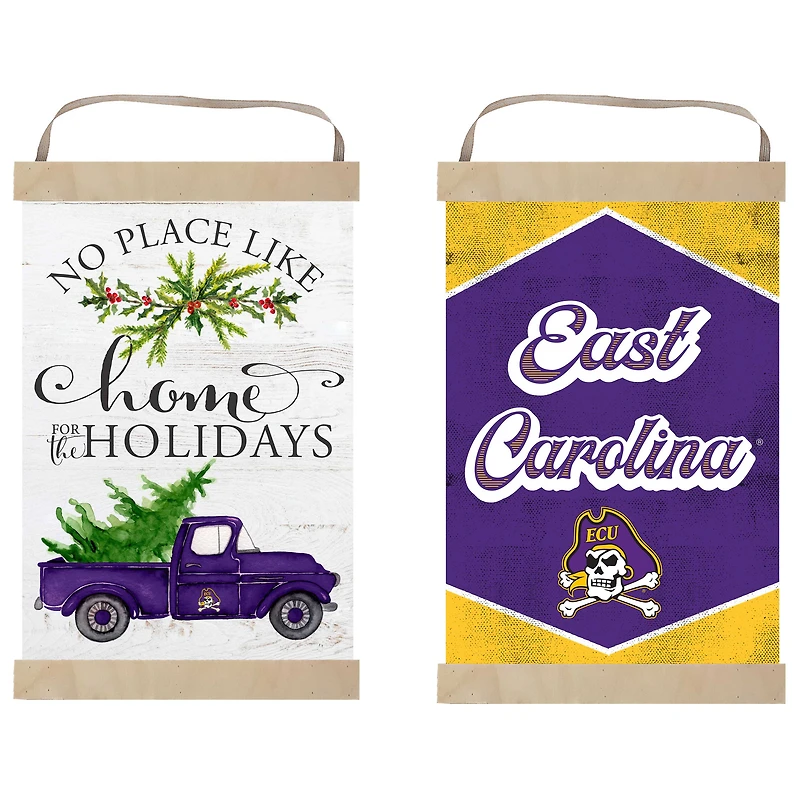 ECU Pirates 12" x 20" Reversible Banner Sign