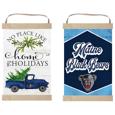 Maine Black Bears 12" x 20" Reversible Banner Sign