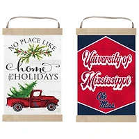 Ole Miss Rebels 12" x 20" Reversible Banner Sign