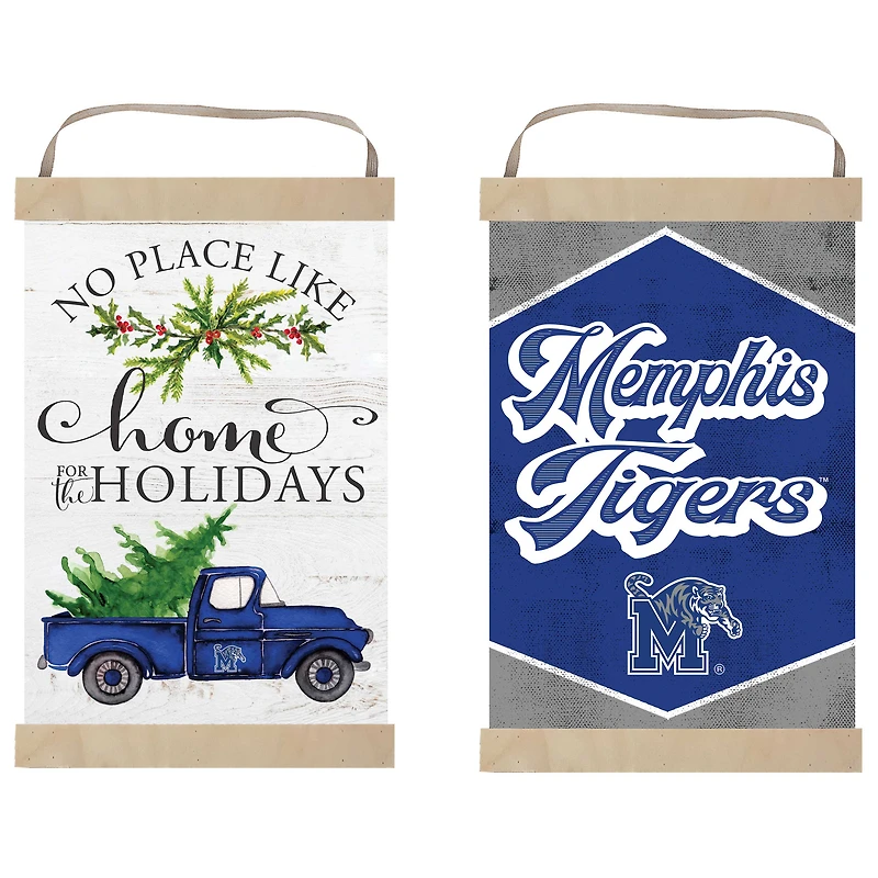 Memphis Tigers 12" x 20" Reversible Banner Sign