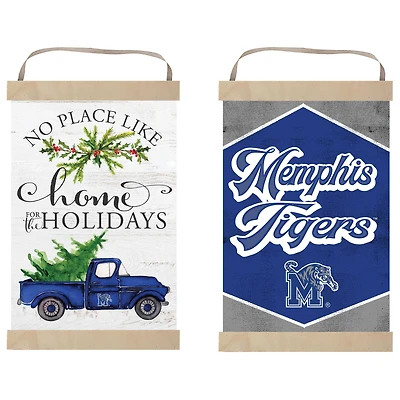 Memphis Tigers 12" x 20" Reversible Banner Sign