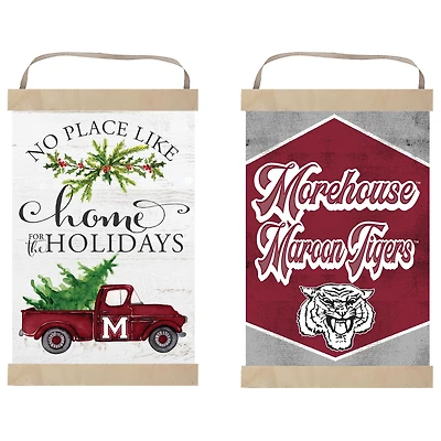 Morehouse Maroon Tigers 12" x 20" Reversible Banner Sign