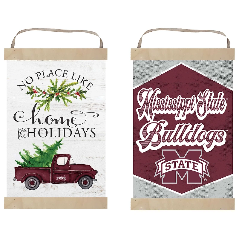 Mississippi State Bulldogs 12" x 20" Reversible Banner Sign