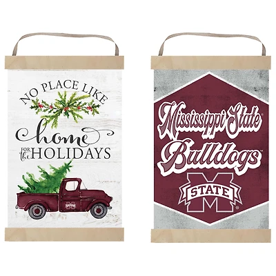 Mississippi State Bulldogs 12" x 20" Reversible Banner Sign