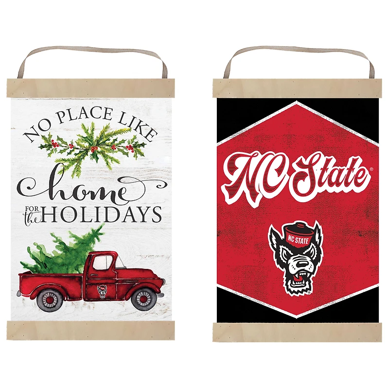 NC State Wolfpack 12" x 20" Reversible Banner Sign