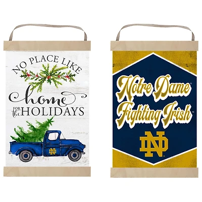 Notre Dame Fighting Irish 12" x 20" Reversible Banner Sign
