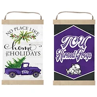 TCU Horned Frogs 12" x 20" Reversible Banner Sign