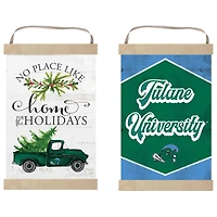Tulane Green Wave 12" x 20" Reversible Banner Sign