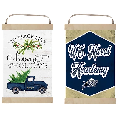 Navy Midshipmen 12" x 20" Reversible Banner Sign