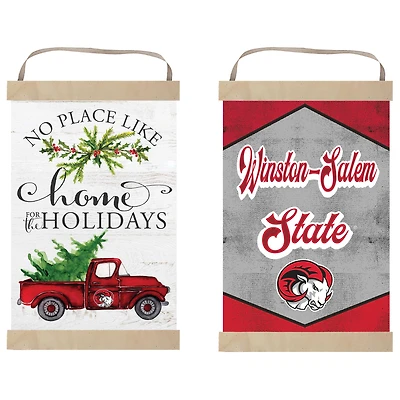 Winston-Salem State Rams 12" x 20" Reversible Banner Sign