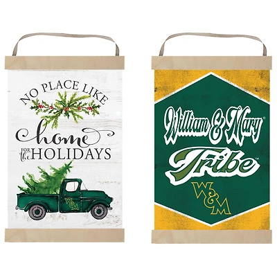 William & Mary Tribe 12" x 20" Reversible Banner Sign