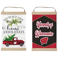 Wisconsin Badgers 12" x 20" Reversible Banner Sign