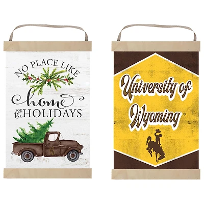 Wyoming Cowboys 12" x 20" Reversible Banner Sign