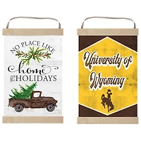 Wyoming Cowboys 12" x 20" Reversible Banner Sign