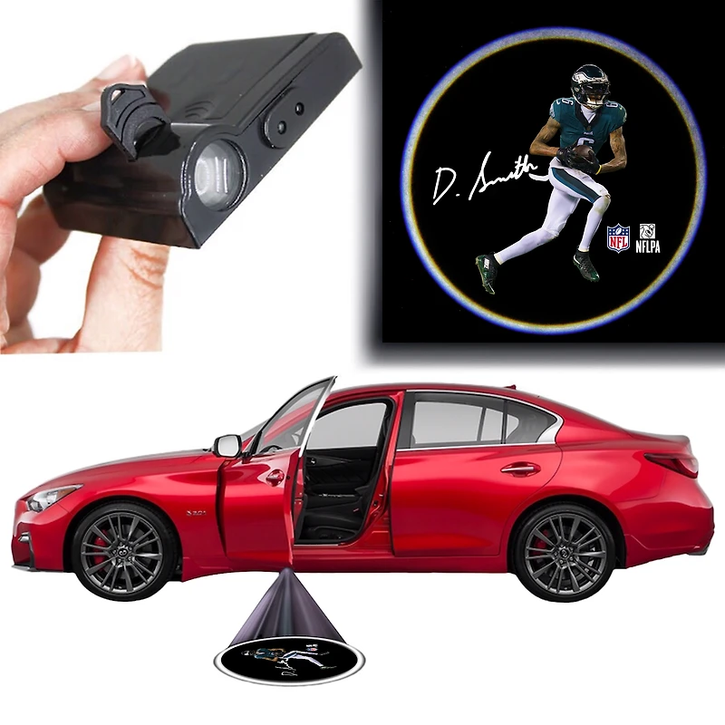 DeVonta Smith Philadelphia Eagles Player LED Car Door Light