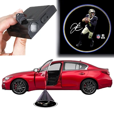 Derek Carr New Orleans Saints Player LED Car Door Light