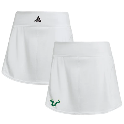 Women's adidas White South Florida Bulls Sideline Tennis Match Skirt