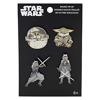 Funko Star Wars Ahsoka & Grogu 4-Pack Pin Set