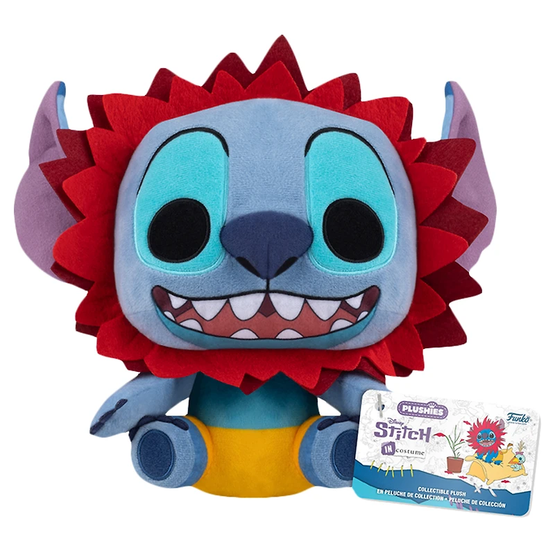 Funko Lilo and Stitch Plushies Stitch in Costume Simba Plush