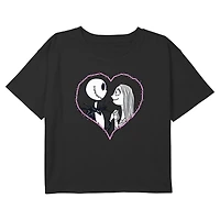 Girls Youth Mad Engine  Black The Nightmare Before Christmas T-Shirt
