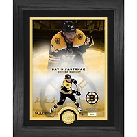 Highland Mint David Pastrnak Boston Bruins 13" x 16" Legends Bronze Coin Photo Mint