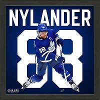 Highland Mint William Nylander Toronto Maple Leafs 13'' x 13'' Impact Jersey Framed Photo