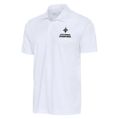 Men's Antigua  White Las Vegas Aces 2023 WNBA Finals Champions Tribute Polo