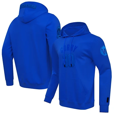 Men's Pro Standard Stephen Curry Royal Golden State Warriors Triple Tonal Player Pullover Hoodie
