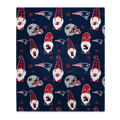 New England Patriots 60" x 70" Gnome Helmet Blanket