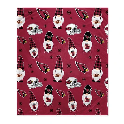 Arizona Cardinals 60" x 70" Gnome Helmet Blanket