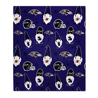 Baltimore Ravens 60" x 70" Gnome Helmet Blanket