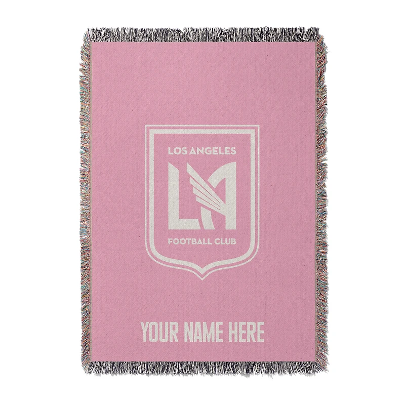 Chad & Jake LAFC 37" x 52" Personalized Woven Blanket