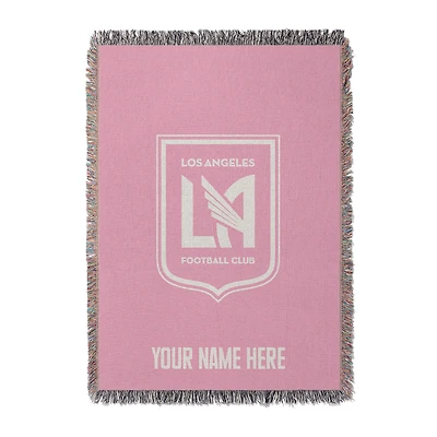 Chad & Jake LAFC 37" x 52" Personalized Woven Blanket