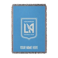 Chad & Jake LAFC 50" x 60" Personalized Woven Blanket