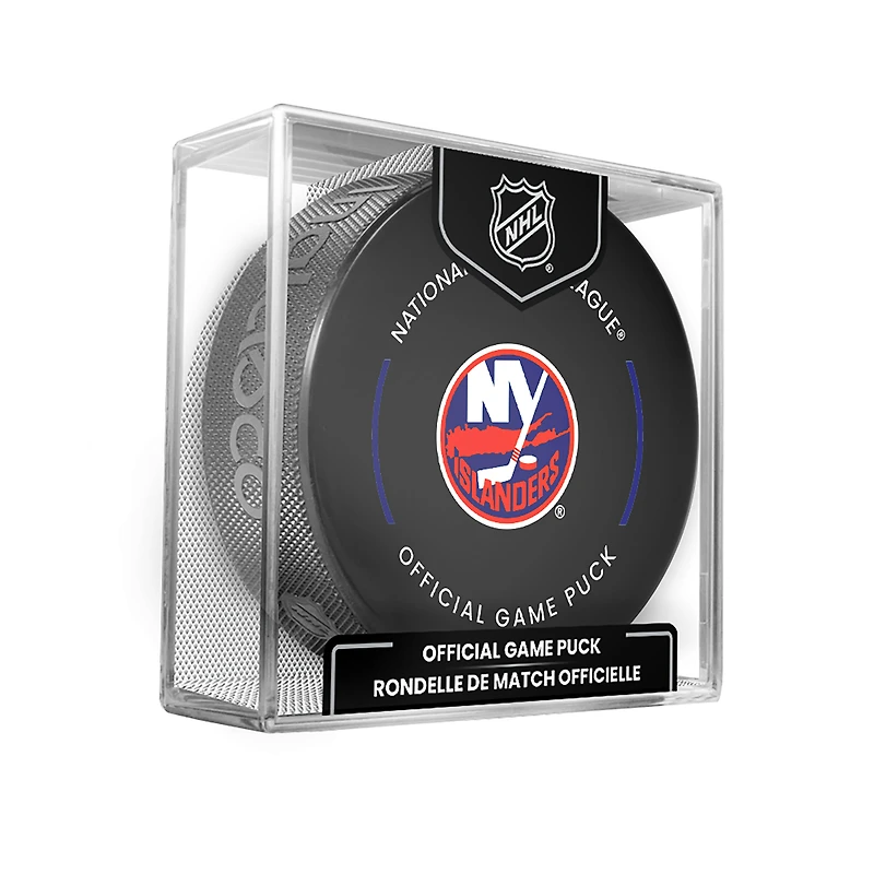 New York Islanders 2023-24 Model Official Game Puck