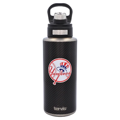 Tervis New York Yankees 32oz. Carbon Fiber Wide Mouth Bottle