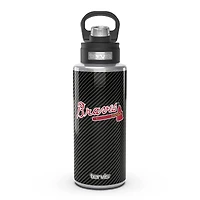 Tervis Atlanta Braves 32oz. Carbon Fiber Wide Mouth Water Bottle
