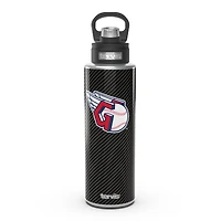 Tervis Cleveland Guardians 40oz. Carbon Fiber Wide Mouth Water Bottle