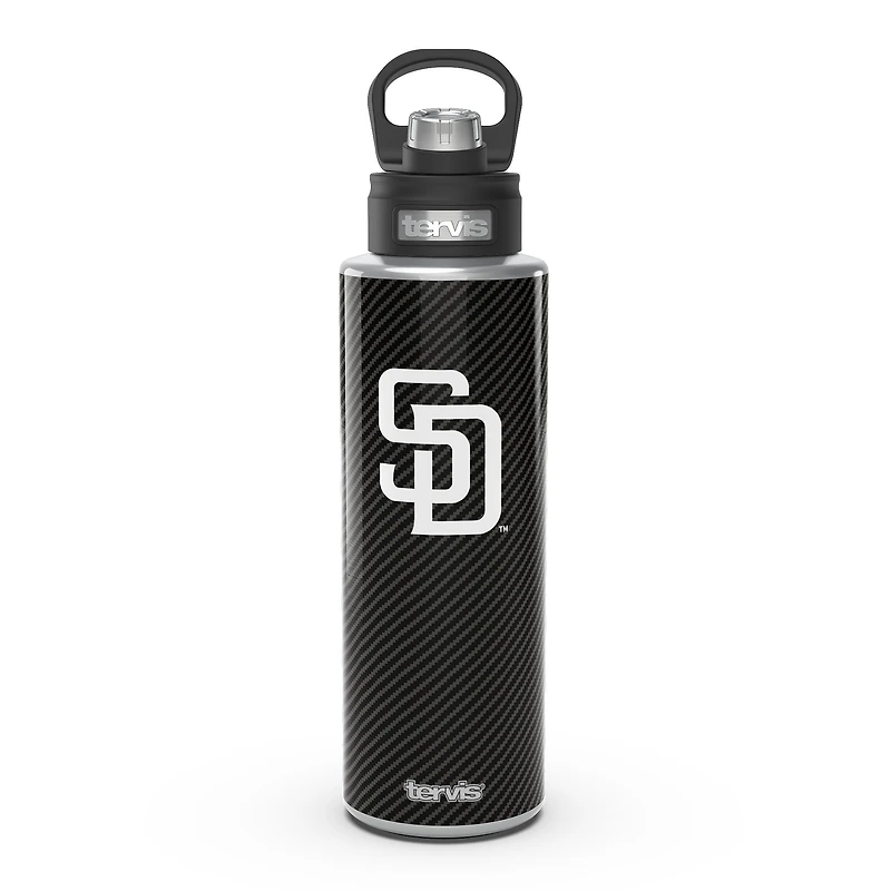 Tervis San Diego Padres 40oz. Carbon Fiber Wide Mouth Water Bottle