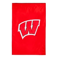 Wisconsin Badgers 28" x 44" Double-Sided Garden Flag