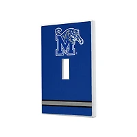 Keyscaper Memphis Tigers Stripe Design Single Toggle Lightswitch Plate