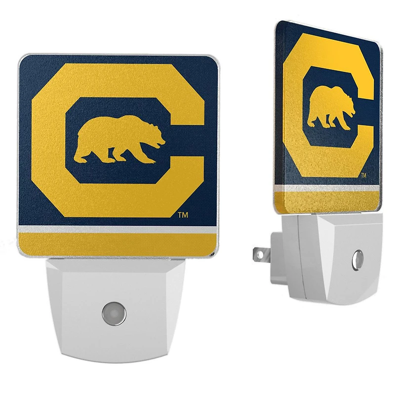 Keyscaper Cal Bears  Stripe Design Nightlight 2-Pack