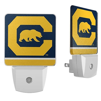 Keyscaper Cal Bears  Stripe Design Nightlight 2-Pack