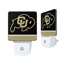 Keyscaper Colorado Buffaloes  Stripe Design Nightlight 2-Pack