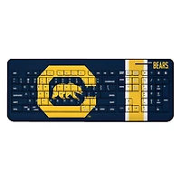 Keyscaper Cal Bears Stripe Design Wireless Keyboard