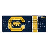 Keyscaper Cal Bears Stripe Design Wireless Keyboard