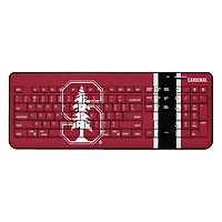 Keyscaper Stanford Cardinal Stripe Design Wireless Keyboard
