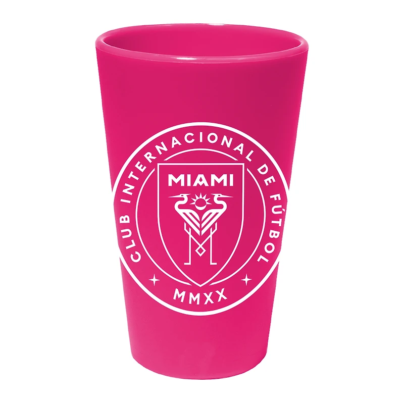 WinCraft Inter Miami CF 16oz. Fun Silicone Pint Glass