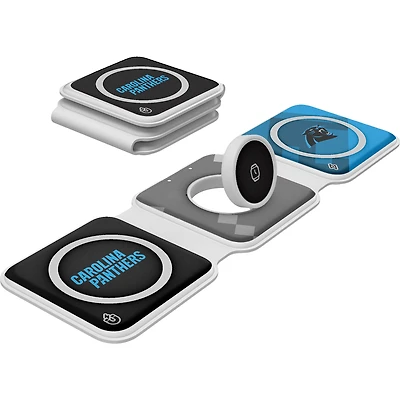 Keyscaper Carolina Panthers 3-in-1 Foldable Charger